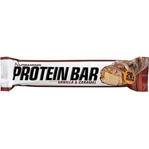 Nutramino Protein Bar - Eiwitreep - Crispy Vanille & Caramel - 1 doos (12x64g)
