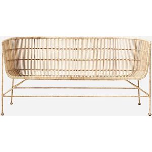 Coon sofa natural rotan bank