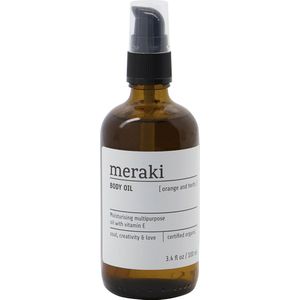 Body Oil - Oranje & Kruiden - Lichaamsolie - 100ml - Meraki