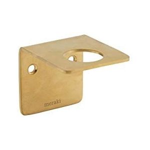 Meraki - Wandhouder - Messing - Geschikt voor 275 ml en 490 ml flessen