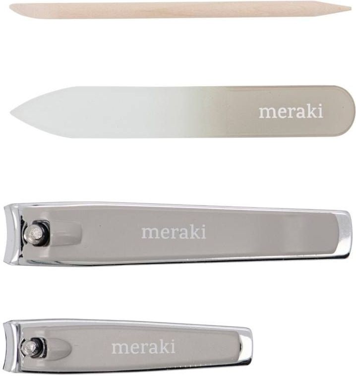 Meraki - Nagelkit - Inclusief Nagelriemtrimmer en Nagelknippers - Voor Gezonde Nagels