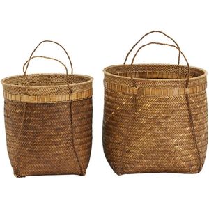 House Doctor - Manden Balie naturel 43cm - set van 2