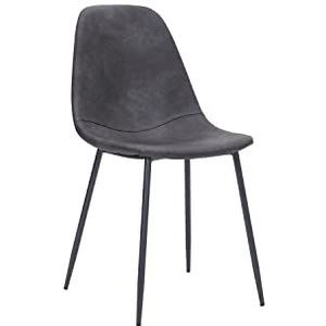 House Doctor 209340291 stoel, gevonden, antiek grijs, l: 53 cm, b: 43 cm, h: 83,5 cm