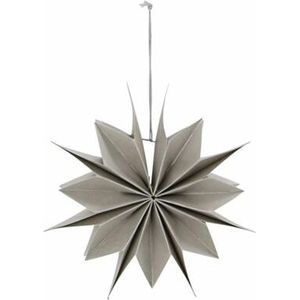 House Doctor kerstster pearl 20cm - Papier - Kerstversiering - 20cm