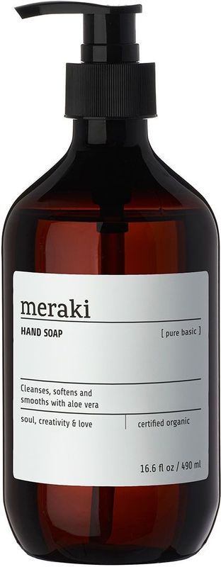 Meraki - Handzeep - Geurloos - 490 ml - Biologisch