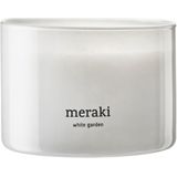 Meraki - Duftkerze - White garden - h: 7.5 cm, dia: 10 cm