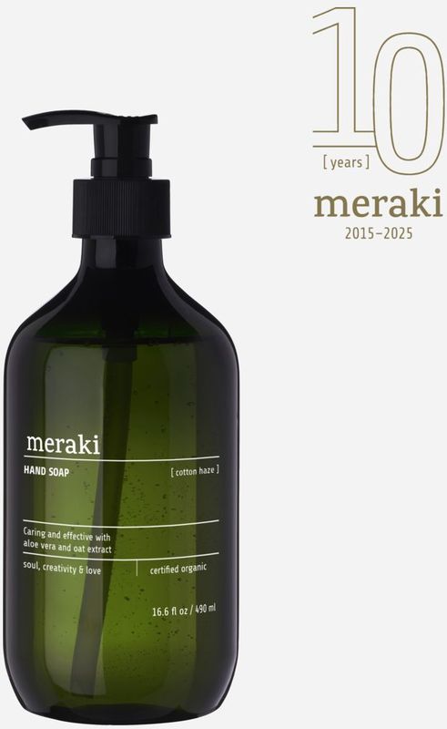 Meraki - Handzeep - Cotton Haze - 490ml - Natuurlijke Ingrediënten