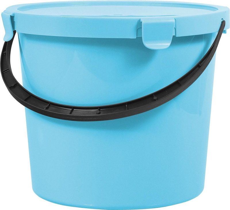 Emmer - Lichtblauw - PP - Capaciteit 10 L