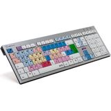 Logickeyboard - Avid Media Composer Slim Line - Toetsenbord - Zilver - USB