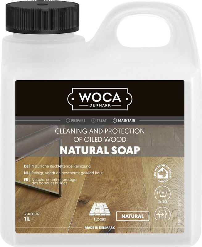 WOCA Natuurzeep NATUREL - 1 liter