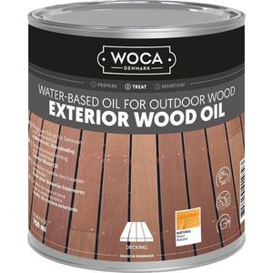 Woca Exterior Wood Oil Naturel - 750 Ml T90-n-9 617931a