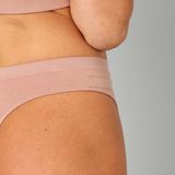 Naadloze String - Zwart - Gerecycled Polyamide - GRS-gecertificeerd