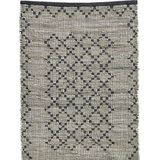 NORDAL handgeweven lederen tapijt CHINDI