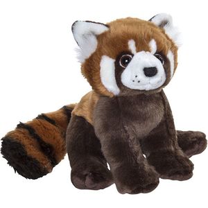 Pluche Rode Panda Knuffel van 22 cm - Wilde Dieren Speelgoed Knuffels Cadeau