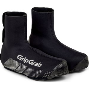 GripGrab Uniseks - volwassenen GripGrab Ride winter Thermo neopreen racefiets Oversko Vindtæt Cykling Regnslag Vindskærm Vinter Oversk fietsschoenen zwart 48/49 EU