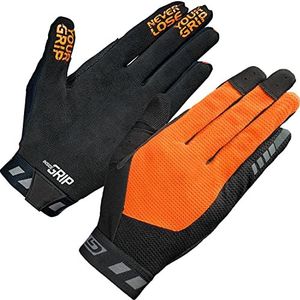 gripgrab vertical lange handschoenen zwart oranje