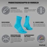 GripGrab - Lightweight SL Performance Fietssokken - Blauw - Coolmax - 1 Paar