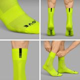 GripGrab - Lightweight SL Performance - Fietssokken - Geel Hi-Vis - Unisex
