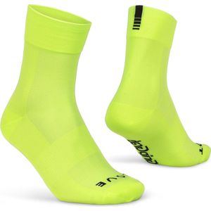 GripGrab - Lightweight SL Performance - Fietssokken - Geel Hi-Vis - Unisex