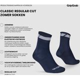 GripGrab Classic Regular Cut Sets van 1 en 3 Zomerfietssokken Sokken voor Racefiets Mountainbike Indoor Cycling Wielersport