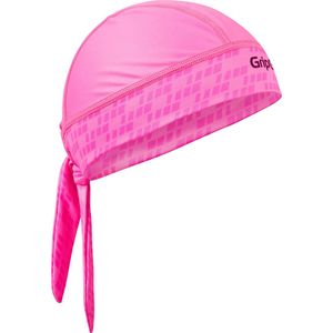 GripGrab - Zomer Fiets Bandana Zweetbescherming UV Bescherming Fietsmuts - Roze - Unisex - Maat One Size