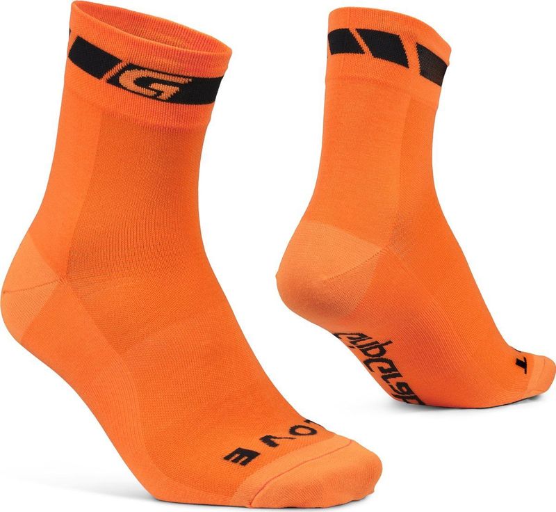 GripGrab - Classic Regular Cut - Fietssokken - Oranje - 1 Paar