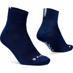 GripGrab - Lightweight SL - Fietssokken - Navy Blauw - Coolmax, Low Cut, Unisex