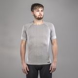 GripGrab - Expert Seamless Korte Mouw Zomer Fiets Base Layer Zweethemd - Grijs - Unisex