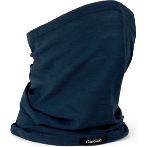 GripGrab Halstørklæde merino wol multifunctionele sjaal - marineblauw - één maat