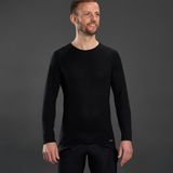 GripGrab - Merino Polyfibre - Long Sleeve Base Layer - Zwart - Merino-ondergoed