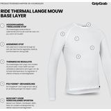 GripGrab - Ride - Thermo Longsleeve - Zwart - Polyester/Polypropyleen