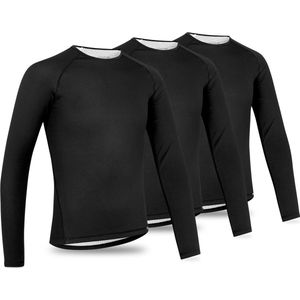 Gripgrab - Ride Thermal - Lange Mouwen Basislaag - Zwart - Gemengde Stof