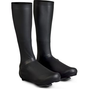 GripGrab Unisex - AquaShield High Cut professionele regenbescherming voor volwassenen, schoenovertrek zonder ritssluiting, lange Aero-wielerschoenen, zwart, XL (44/45)