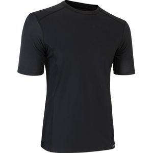 GripGrab - WindBreaking Thermal Korte Mouw Fiets Ondershirt Windafwijzend Lente Herfst Thermoshirt - Zwart - Heren - Maat XS