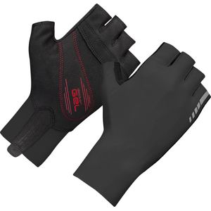 GripGrab Aero TT Aerodynamische professionele wielersport race handschoenen korte vingers zomer racefiets tijdrijden fietshandschoenen, zwart, XL