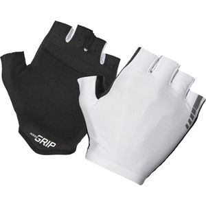 GripGrab - Aerolite InsideGrip Korte Vinger Zomer Race Fietshandschoenen zonder Padding - Wit - Unisex - Maat XXL