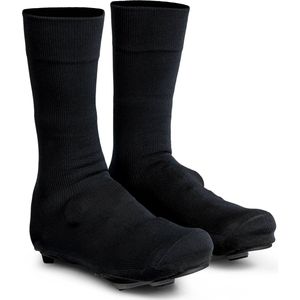 GripGrab - Flandrien Knitted Waterproof Wielren Overschoenen - Unisex - Zwart