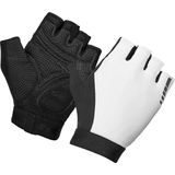 GripGrab - WorldCup 2 Padded Korte Vinger Zomer Fietshandschoenen - Wit - Unisex - Maat S