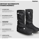 GripGrab - DryFoot 2 Waterproof Everyday Regen Fiets Overschoenen - Zwart