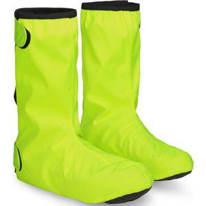 GripGrab Dryfoot 2nd Edition Fietsschoenhoes, waterdicht, voor volwassenen, regenbescherming, dagelijkse schoenen, regen, fietsschoenhoes, wielbeenkappen, geel