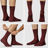 GripGrab - Lightweight SL Performance - Fietssokken - Donker Rood - Unisex - 1 Paar