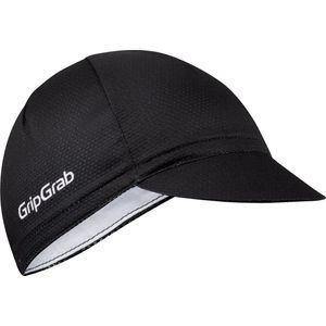 GripGrab - Lightweight Zomer Fietspet Mesh Cycling Cap Retro Fietsmuts UV-Bescherming Helmmuts - Zwart - Unisex - Maat M/L (57-63 cm)