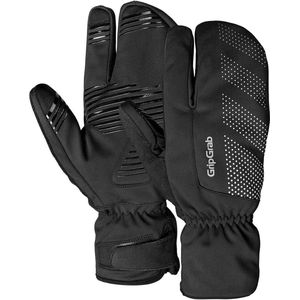 GripGrab Ride Lobster 3-vinger winterhandschoenen, fietshandschoenen, warm gevoerd met gel