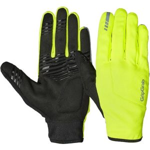 gripgrab hurricane 2 windproof long gloves yellow