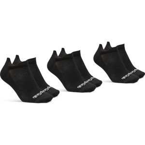 GripGrab - Classic No-Show - Fietssokken - Zwart - Set van 3 Stuks