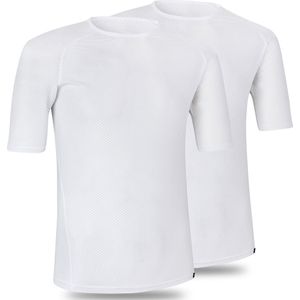 GripGrab Ultralight korte mouwen 1- en 2-delig cool mesh fietsonderhemd heren zomer wielersport functioneel shirt kort