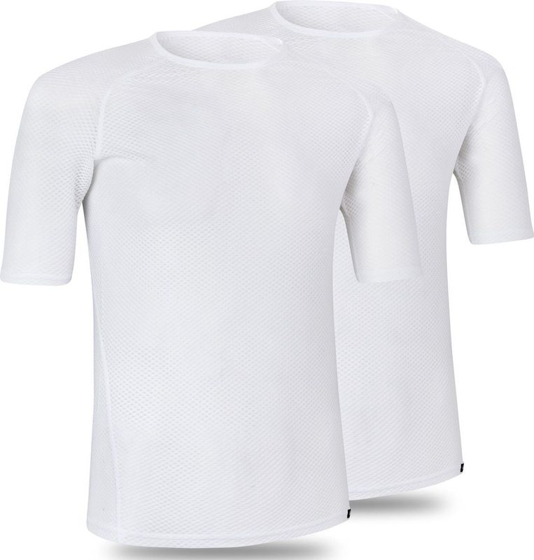 Stay Cool - Thermoshirt - Zwart - Meshmateriaal - Korte Mouwen