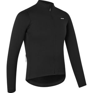 GripGrab - EXPLR Merinotech - Thermo Fietsshirt Lange Mouwen - Zwart - Wielrenshirt