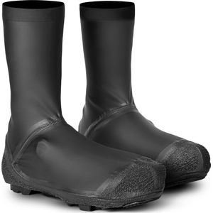 gripgrab expert rain gravel shoe covers black