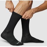 GripGrab - FastStream Aero Fietssokken Hoog Performance Zomer Wielren Sokken Tijdrijden - Unisex - Zwart - Maat S (38-41)